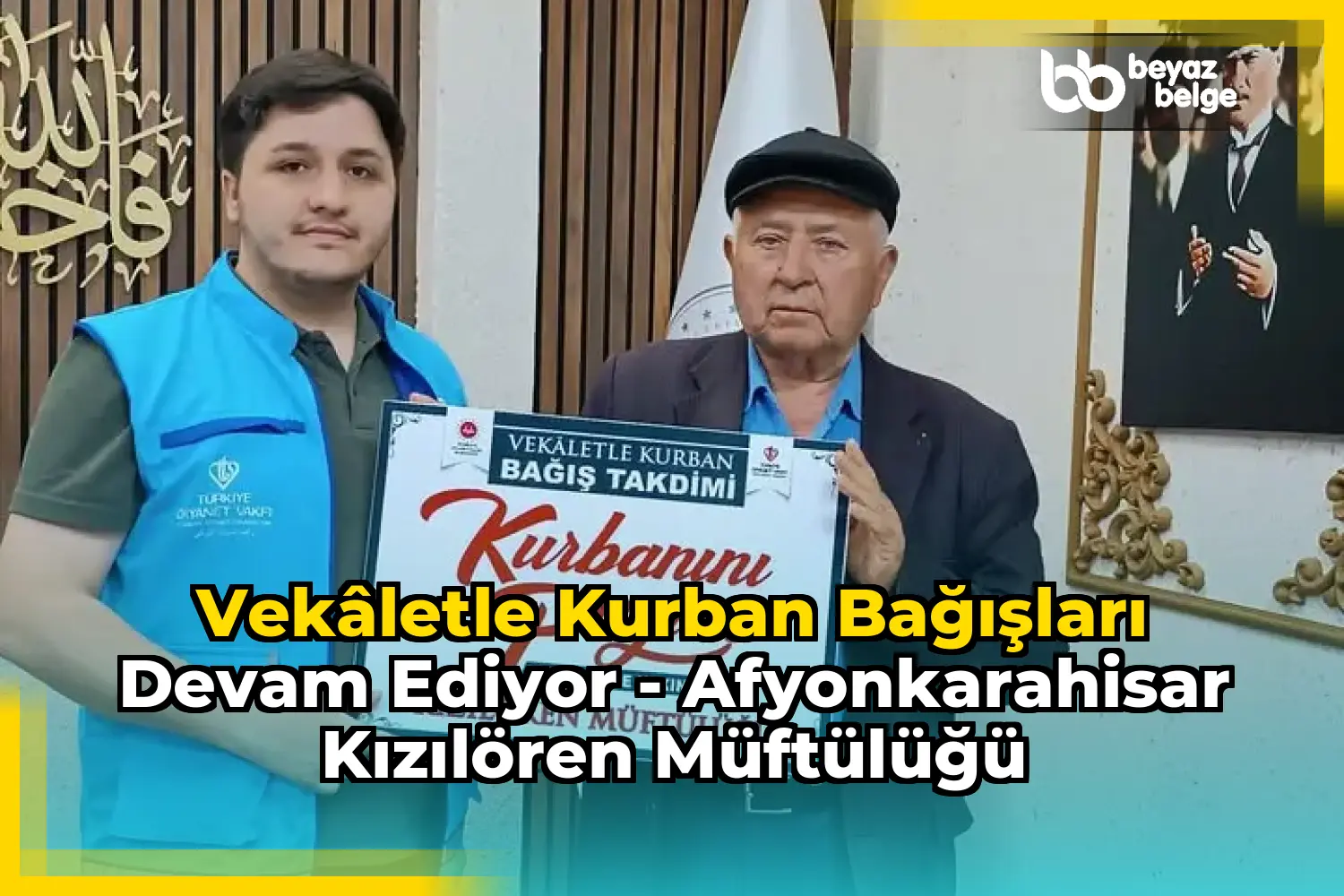 Vekâletle Kurban Bağışları Devam Ediyor - Afyonkarahisar KızılÖren Müftülüğü
