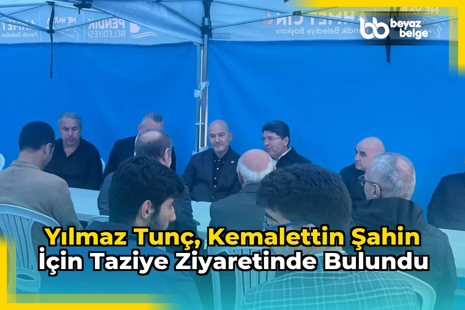 Yılmaz Tunç, Kemalettin Şahin için taziye ziyaretinde bulundu