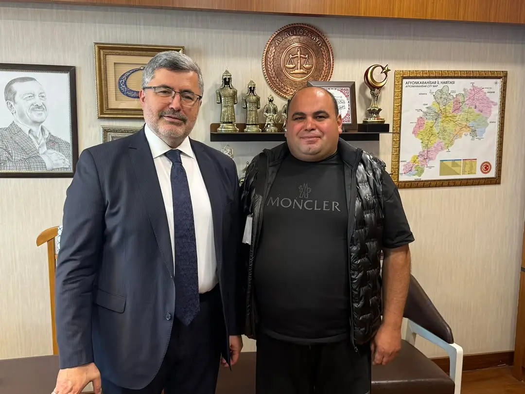 Afyonkarahisar Dinar Karahacılı Köyünden Sami Can Gazi Meclisinde Misafir Edildi