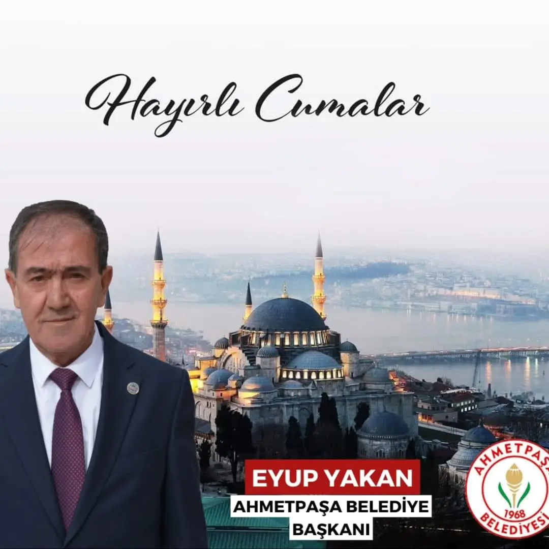 Ahmetpaşa Belediyesi'nden Mübarek Cuma Paylaşımı