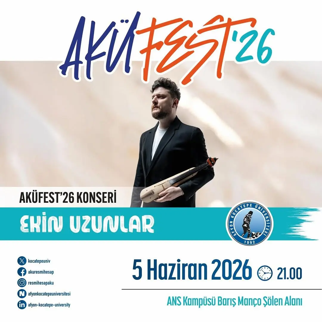 AKÜFEST’26 Finali Muhteşem Bir Coşkuyla Gerçekleşiyor