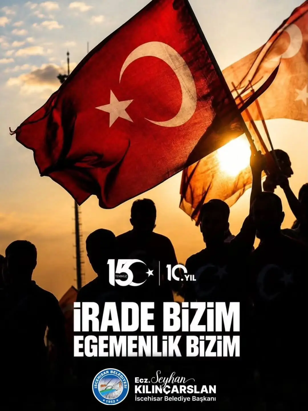 Başkan Seyhan Kılınçarslan'dan 15 Temmuz Demokrasi ve Milli Birlik Günü Mesajı