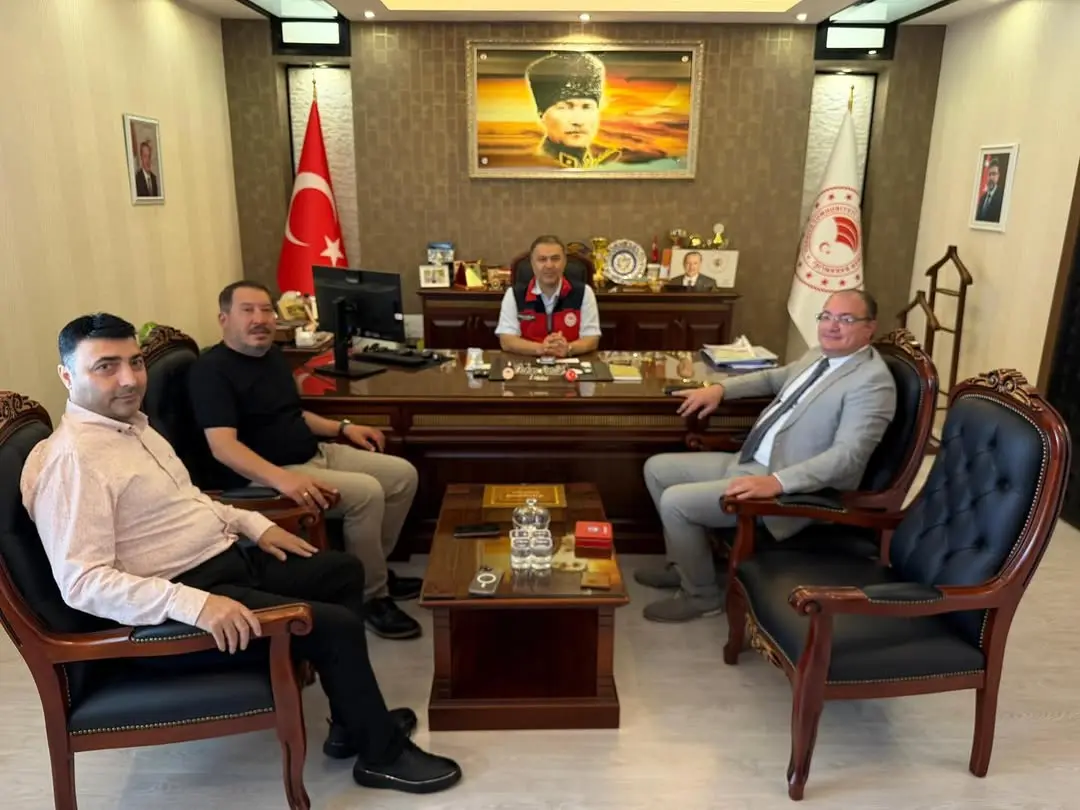 Dinar Belediye Başkanı Veysel Topçu'dan Tarım İl Müdürlüğüne Ziyaret