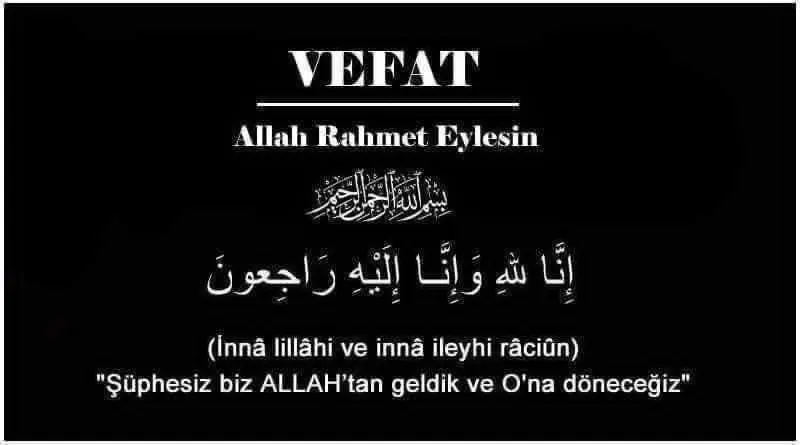 Döğer Belediyesi'nden Başsağlığı Mesajı: Feride Saki'nin Vefatı