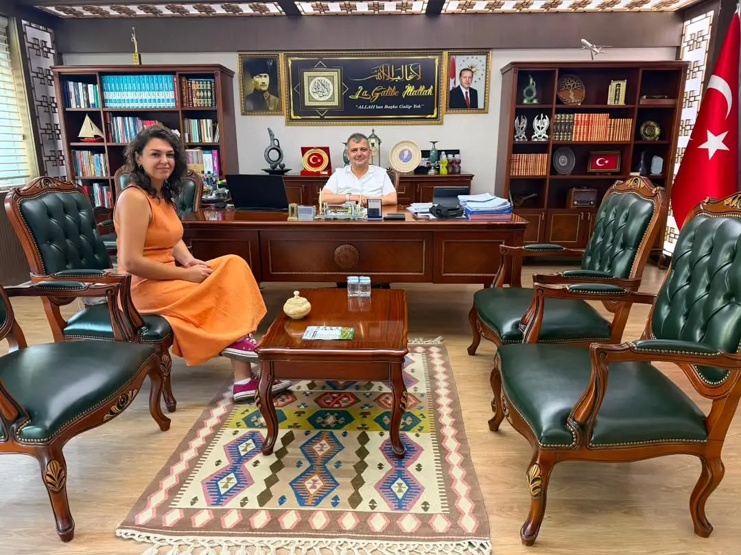 Fadime Derviş Uyar Anaokulu Müdiresi Büşra Budak'a Veda Ziyareti