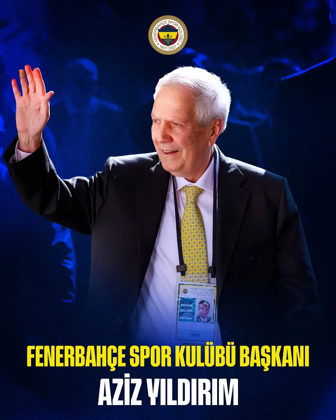 Fenerbahçe Spor Kulübü Başkanı Aziz Yıldırım Olağanüstü Seçimli Genel Kurul Toplantısında 17.245 Oyla Seçildi