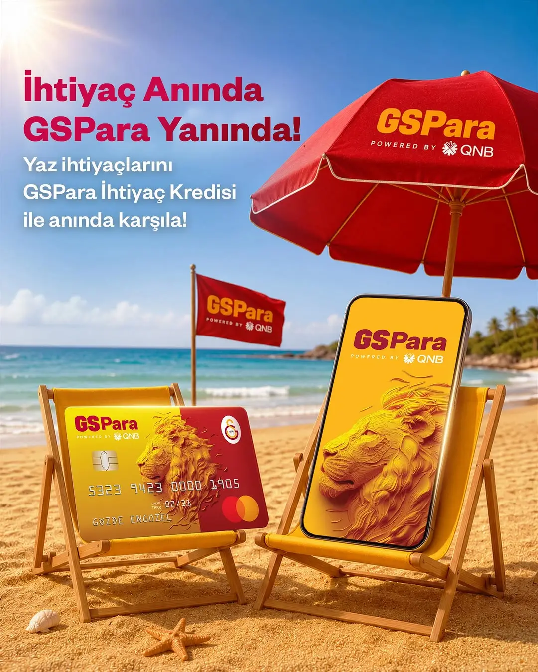 Galatasaray'ın Yeni Hizmeti GSPara ile Yazın Tüm İhtiyaçları Karşılanıyor!
