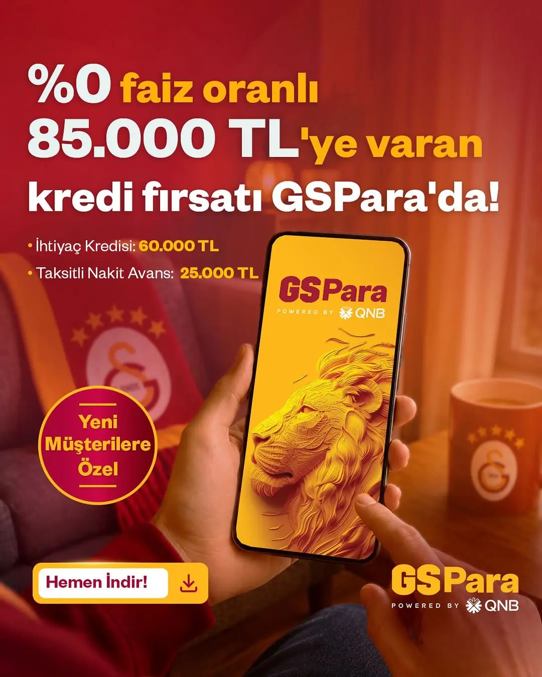 GSPara'dan Yeni Müşterilere Özel İhtiyaç Kredisi Fırsatı!