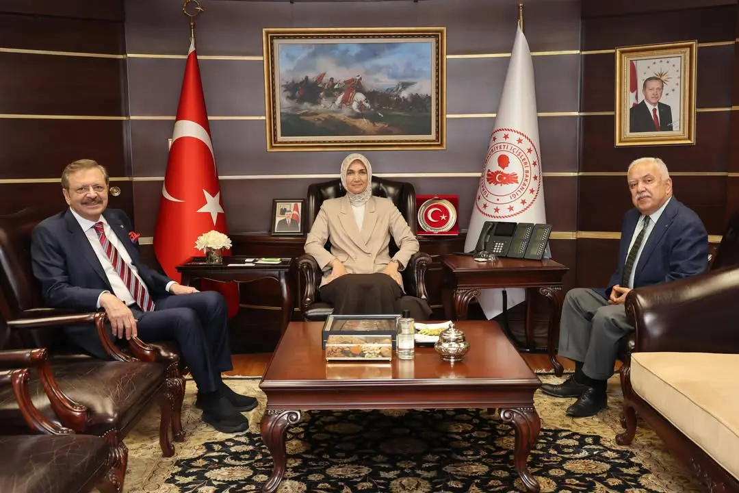 İçişleri Bakan Yardımcısı Kübra Güran Yiğitbaşı, TOBB Başkanı ve Genel Sekreteri ile Görüştü
