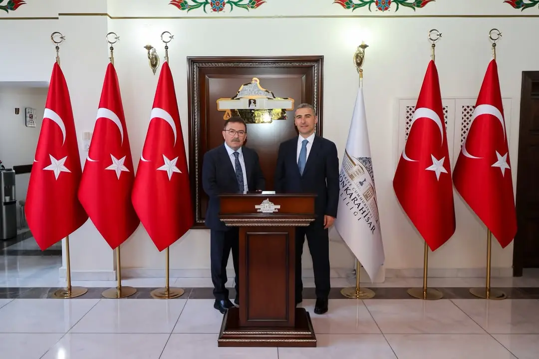 İçişleri Bakanı Selami Altınok, Vali Dr. Naci Aktaş'ı Ziyaret Etti