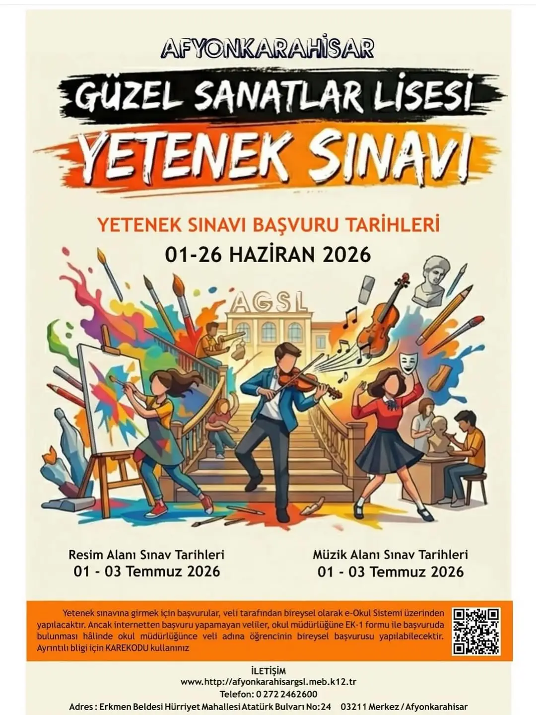 İhsaniye İlçe Milli Eğitim Müdürlüğü'nden Önemli Başvuru Duyurusu
