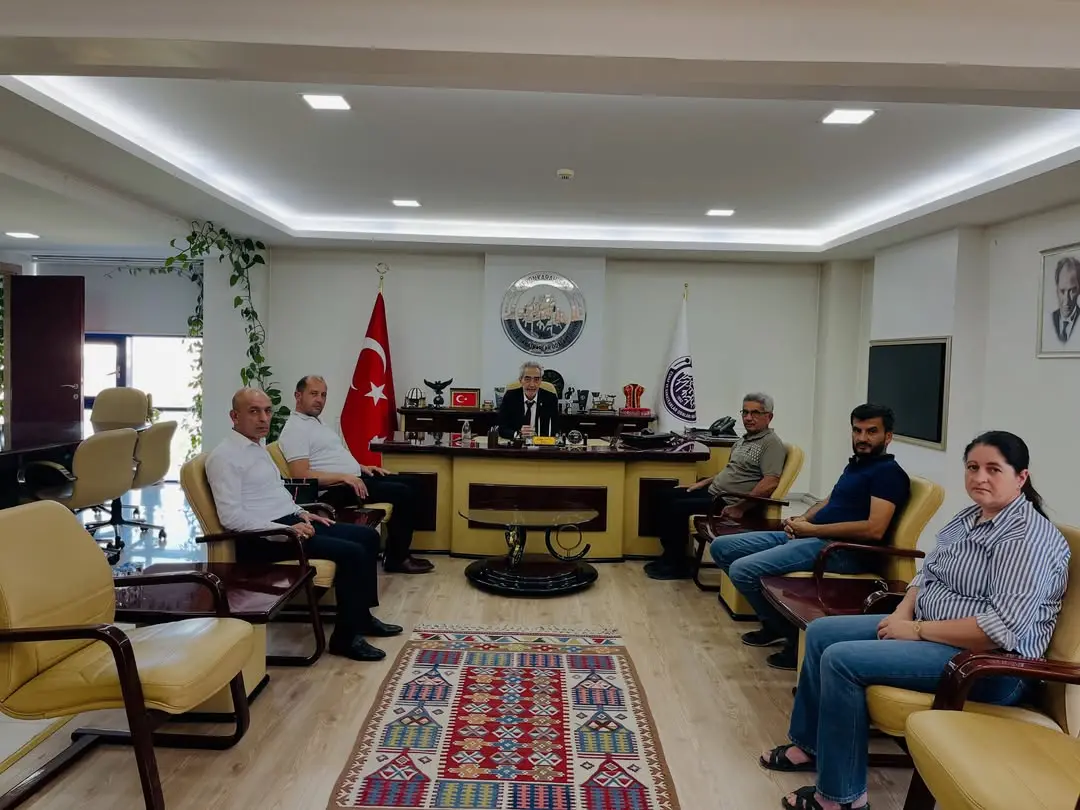 Mehmet KAVAK ve Kadir KAVAK, Afyonkarahisar Esnaf ve Sanatkarlar Odaları Birliği Başkanı Cengiz ÜSTÜN'e Hayırlı Olsun Ziyaretinde Bulundular