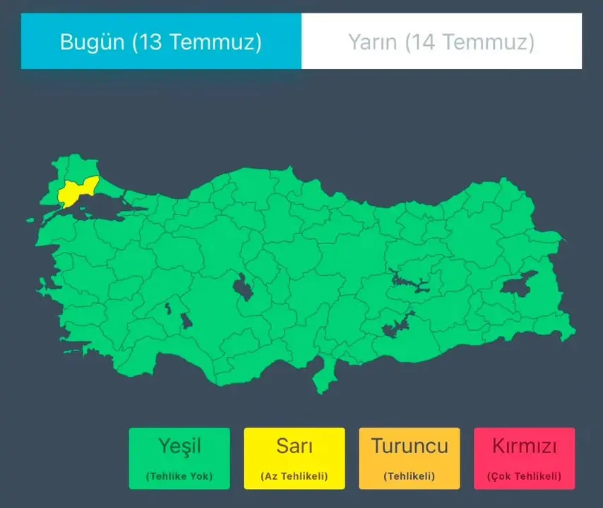 Meteorolojiden Son Dakika Hava Durumu Uyarısı