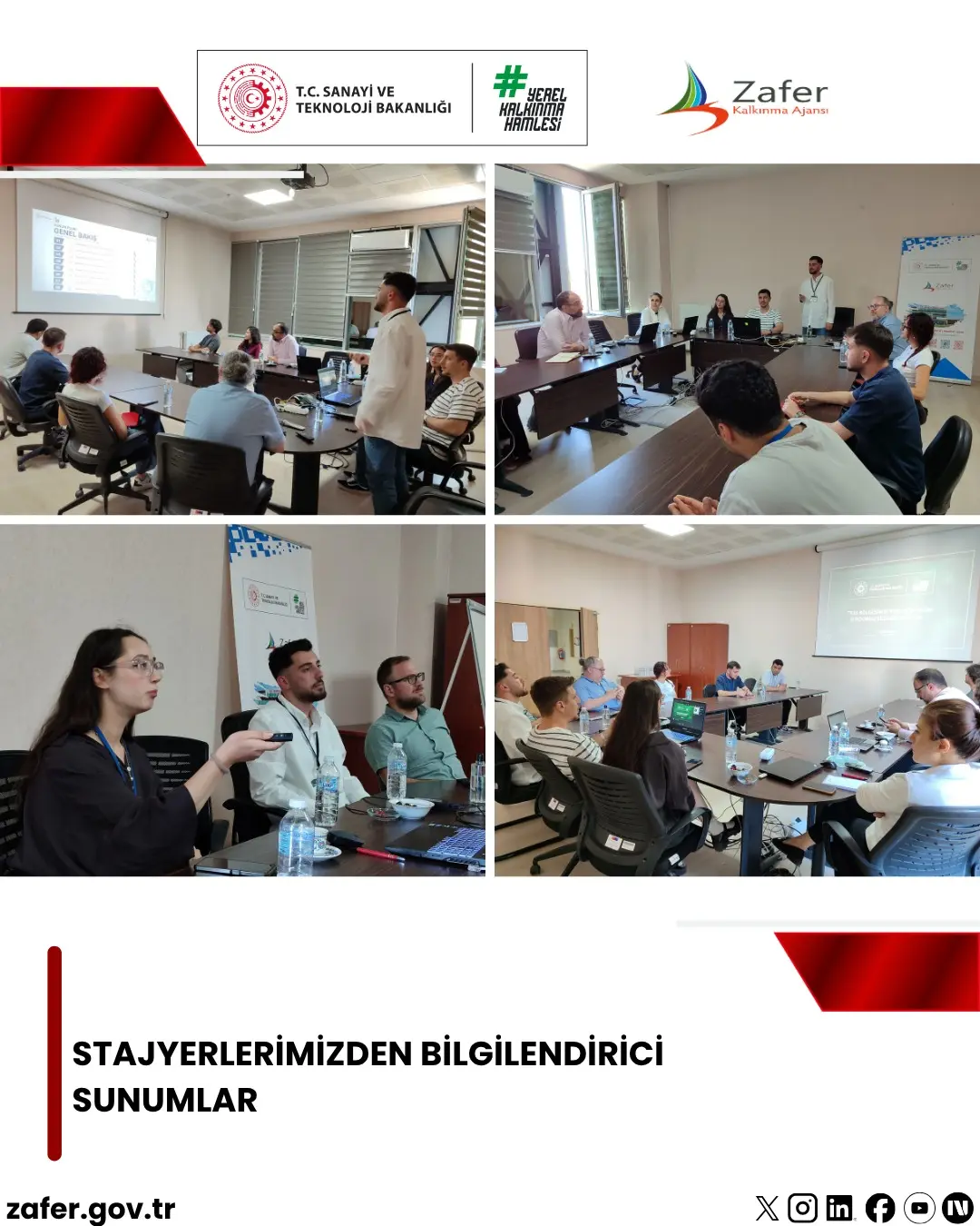 Stajyerlerimizden Bilgilendirici Sunumlar