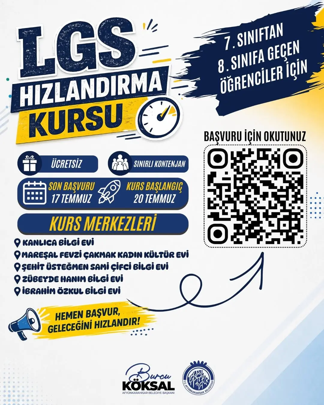 T.C. Afyonkarahisar Belediyesi'nden Öğrencilere Destek!