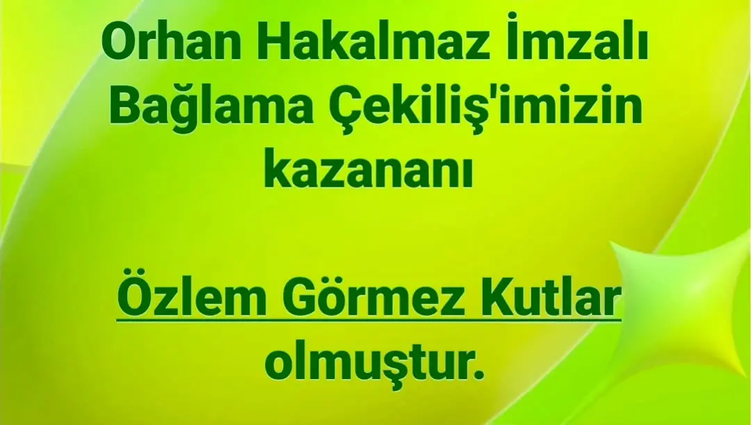 YeşilÇiftlik Belediye Başkanı Devrim Ölmez'den Hediyelik Eşya Çağrısı
