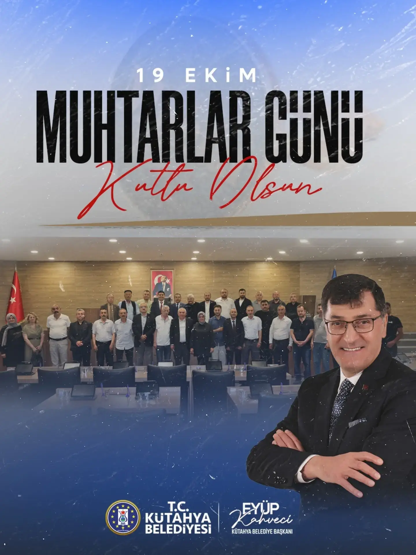 19 Ekim Muhtarlar Günü kutlandı