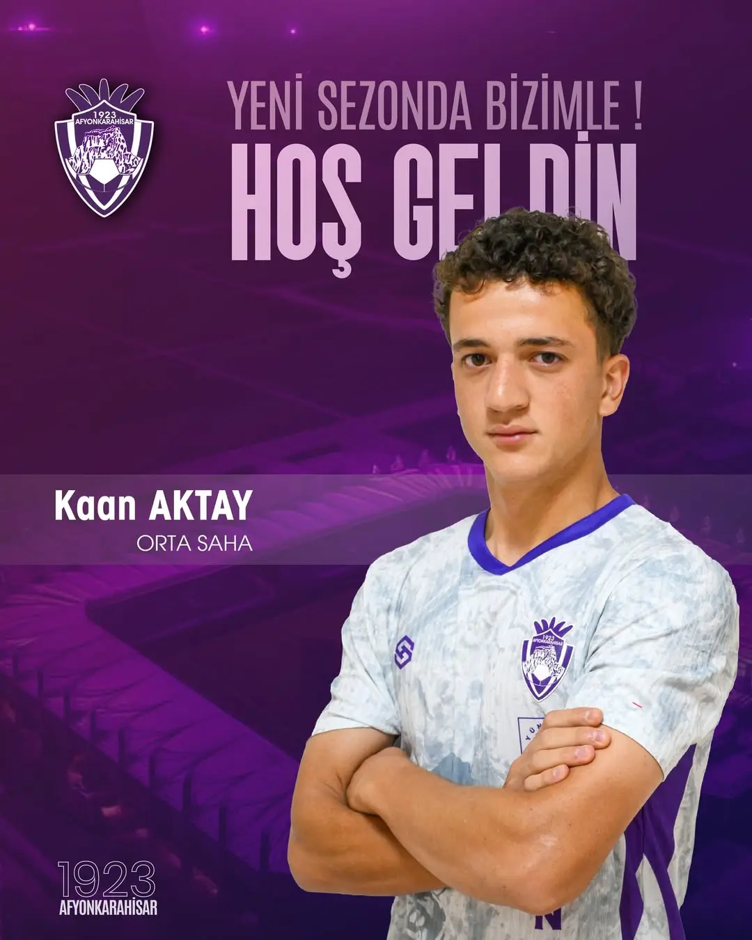 1923 Afyonkarahisar SK, Orta Saha için Kaan Aktay'ı Transfer Etti