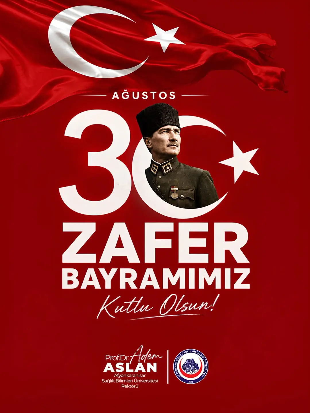 30 Ağustos Zafer Bayramı Kutlu Olsun! Büyük Zafer'in Yıl Dönümü