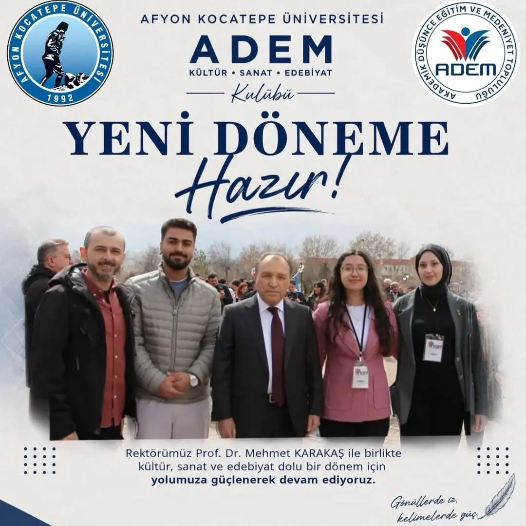 ADEM Kulübü Yeni Döneme Hazır: Kültür, Sanat ve Edebiyat İzinde