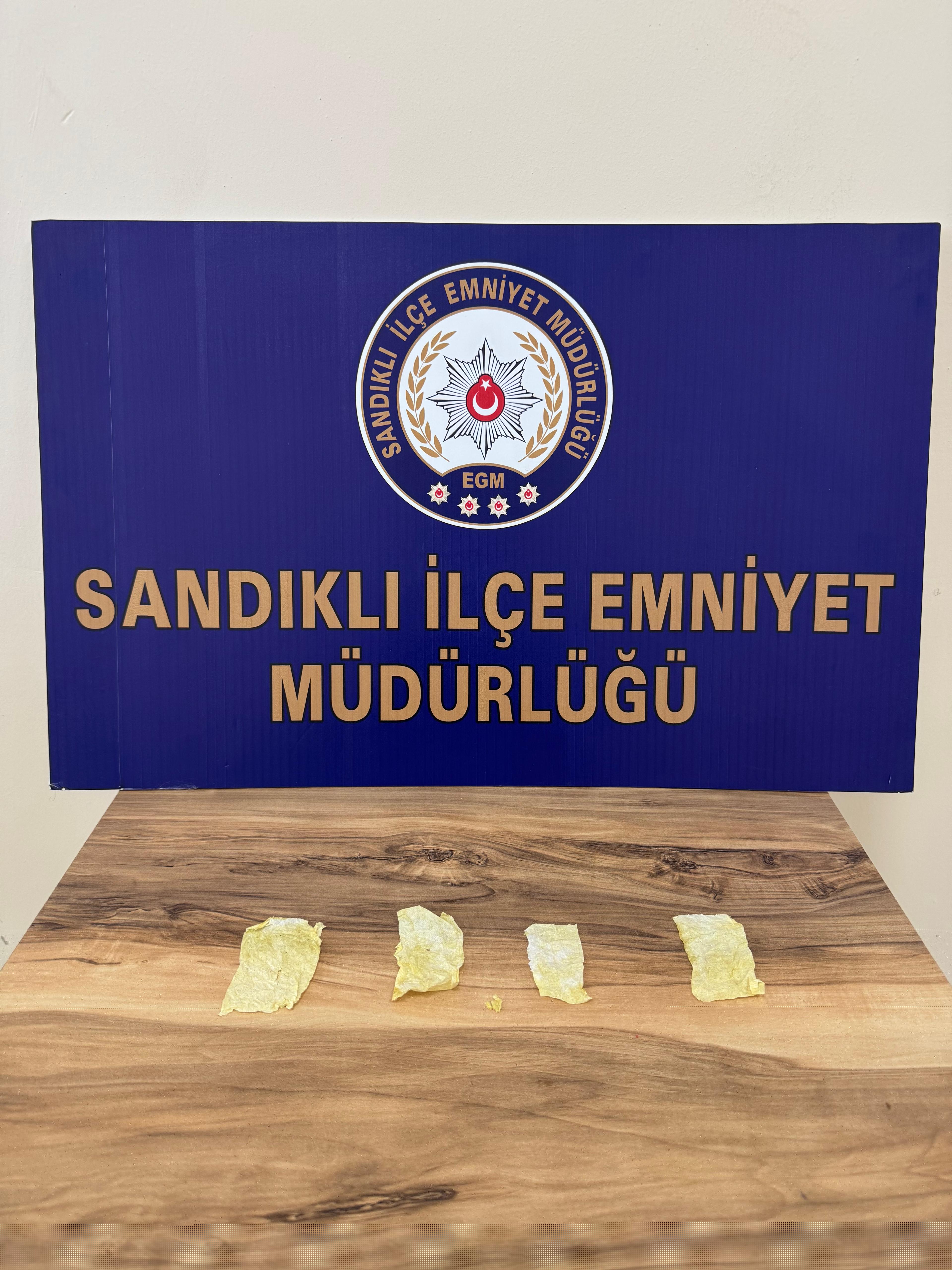 Afyonkarahisar’da Uyuşturucu Operasyonu