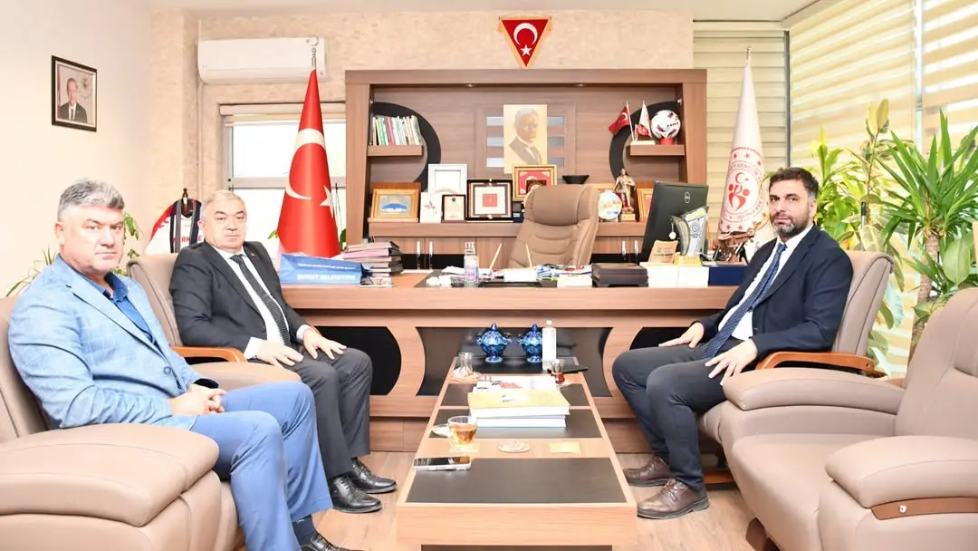 Afyonkarahisar Gençlik ve Spor İl Müdürü Nedim Aslan’ı Ziyaret Ettik
