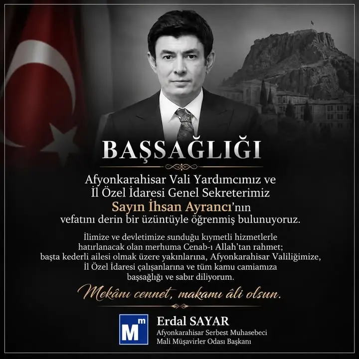 Afyonkarahisar Mali Müşavirler Odası'ndan Güncel Açıklama