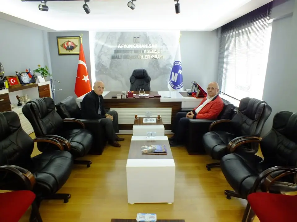 Afyonkarahisar Mali Müşavirler Odası'ndan Taziye Ziyareti