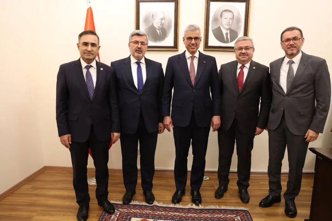 Afyonkarahisar Milletvekili Hasan Arslan, Sağlık Bakanı ve Bakan Yardımcısını Ziyaret Etti