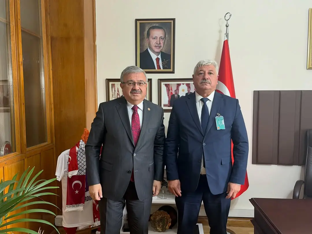 Ak Parti Afyonkarahisar Milletvekili İbrahim Yurdunuseven'den Murat Karamoçu'na Ziyaret
