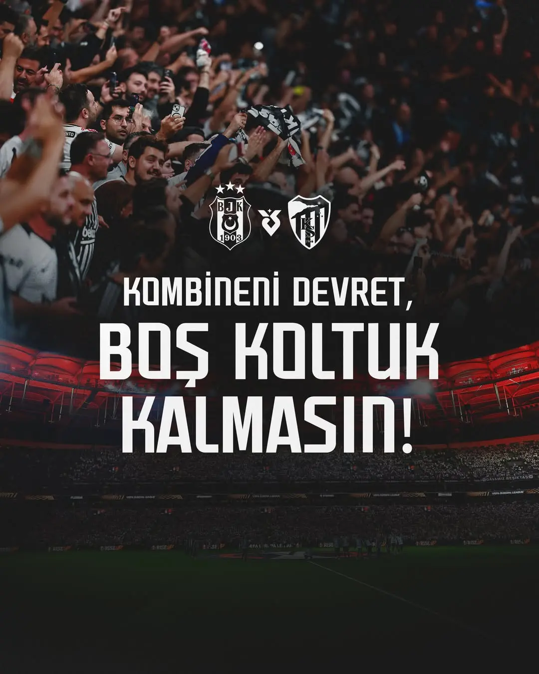 Beşiktaş'ın Kocaelispor Maçı İçin Kombine Devri Kampanyası
