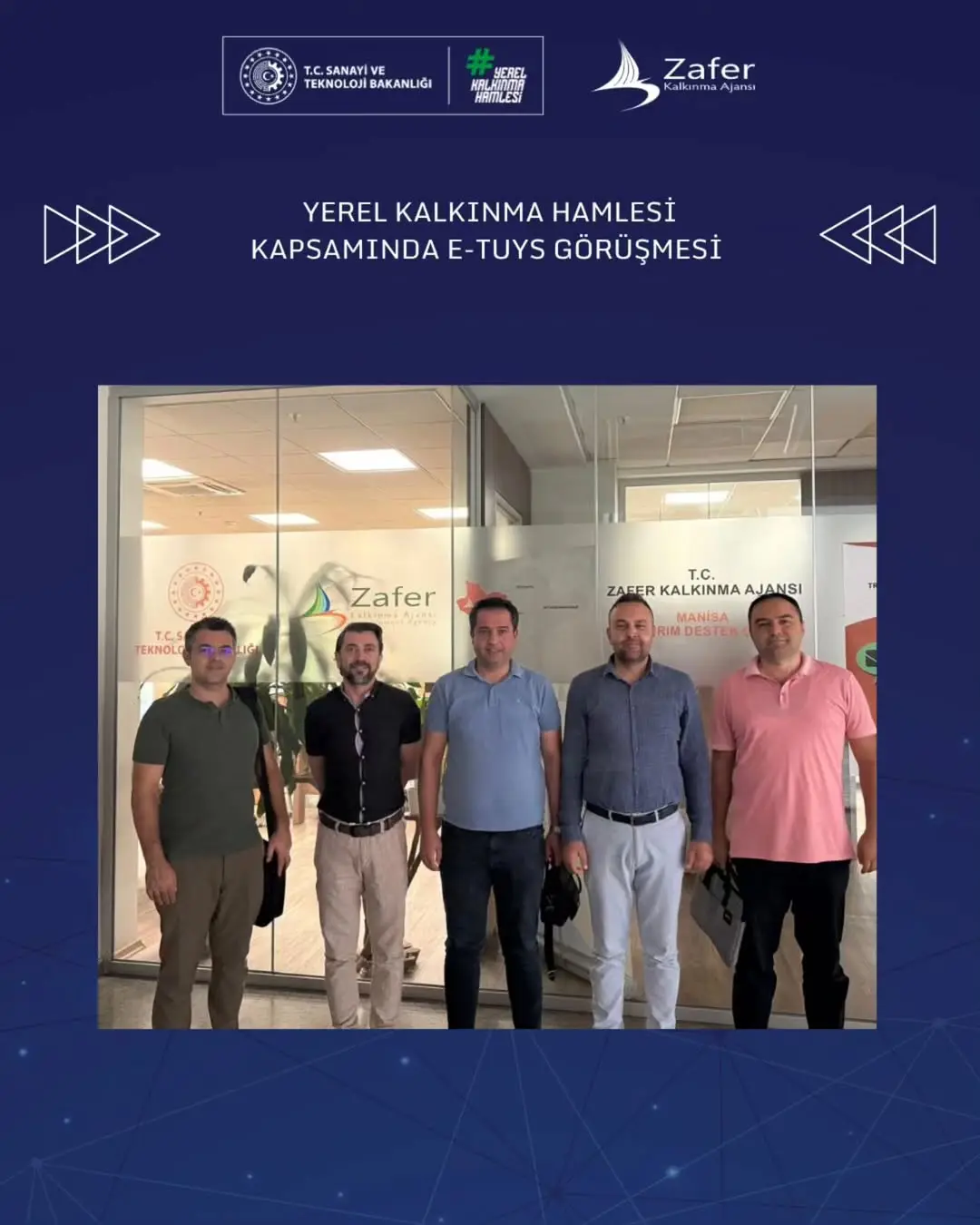 E-TUYS Görüşmesi Yerel Kalkınma Hamlesi Programı Kapsamında Gerçekleştirildi
