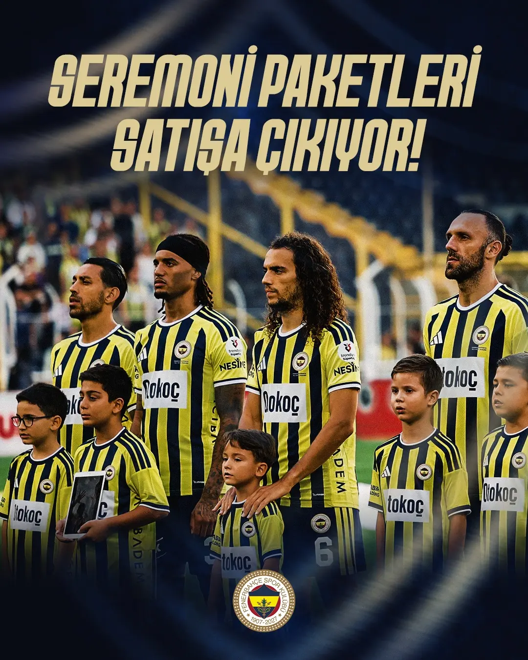 Fenerbahçe, C. Alanyaspor Maçı için Futbol Seremoni Paketlerini Satışa Çıkarıyor