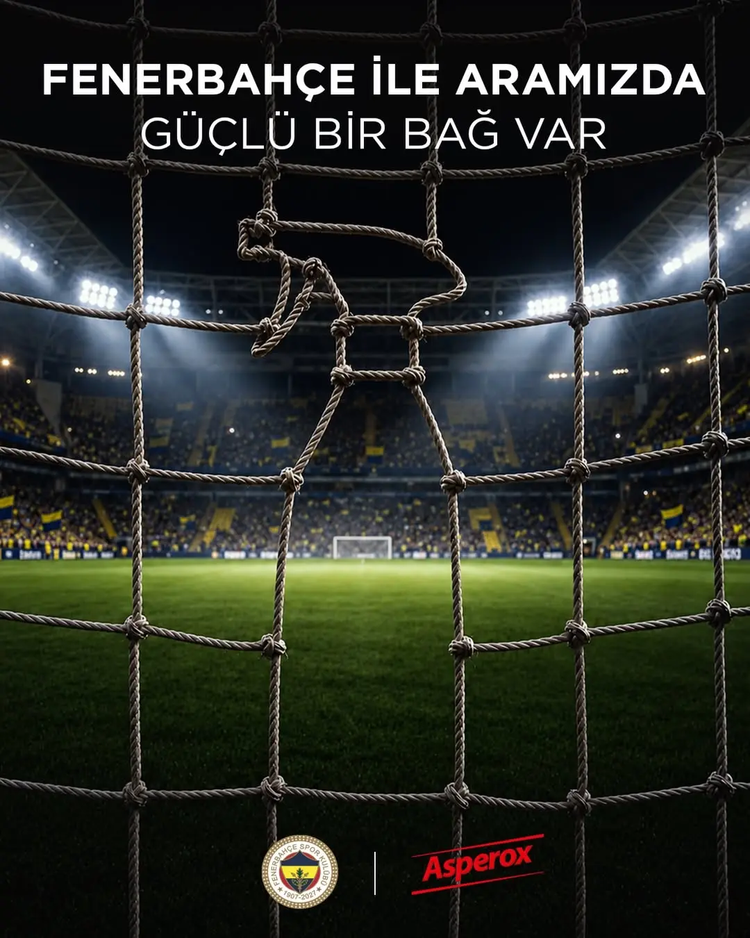 Fenerbahçe'nin Sahadaki Güçlü Mücadelesine Asperox Gücü Eşlik Ediyor