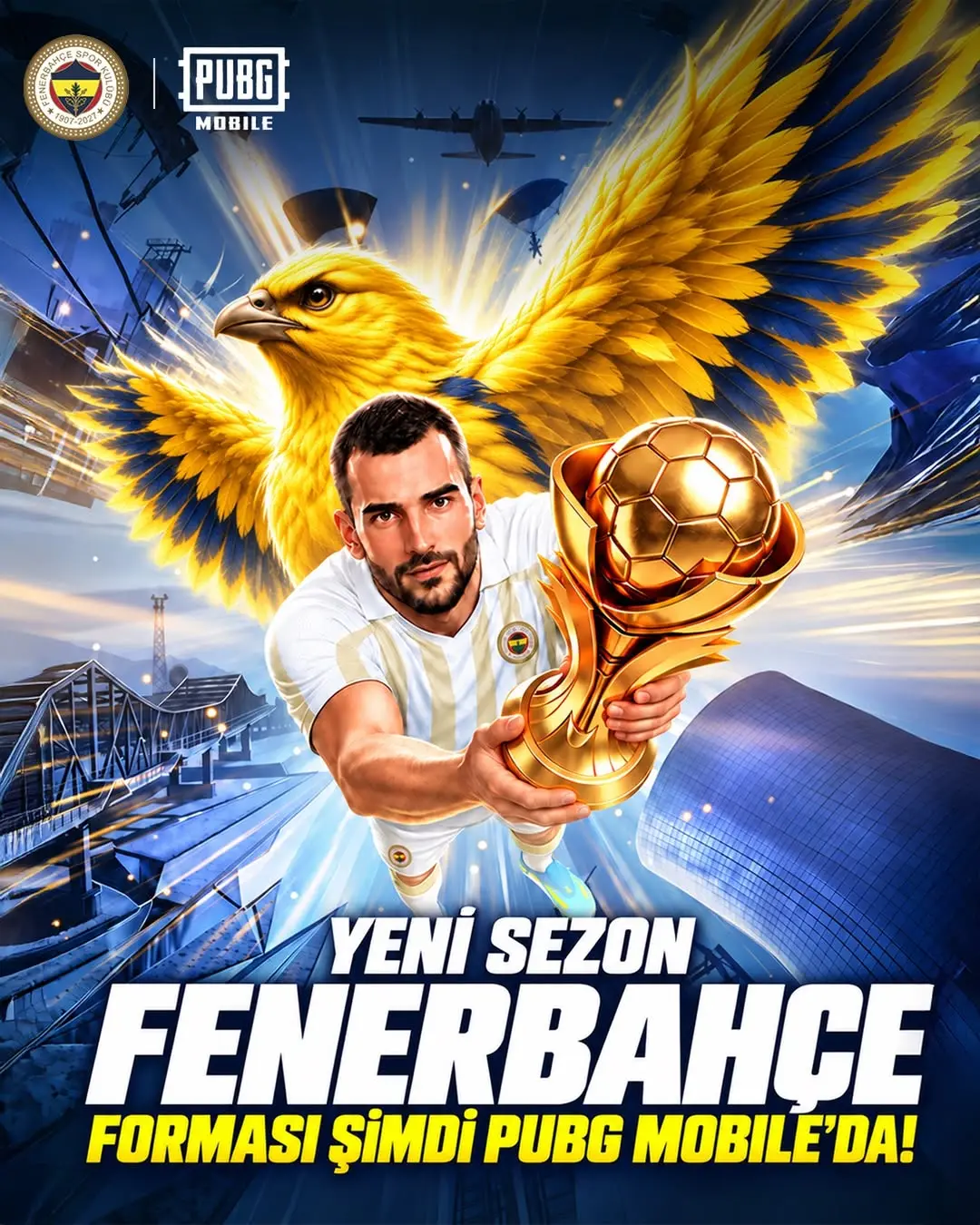 Fenerbahçe'nin Yeni Sezon Forması PUBG MOBILE'da!