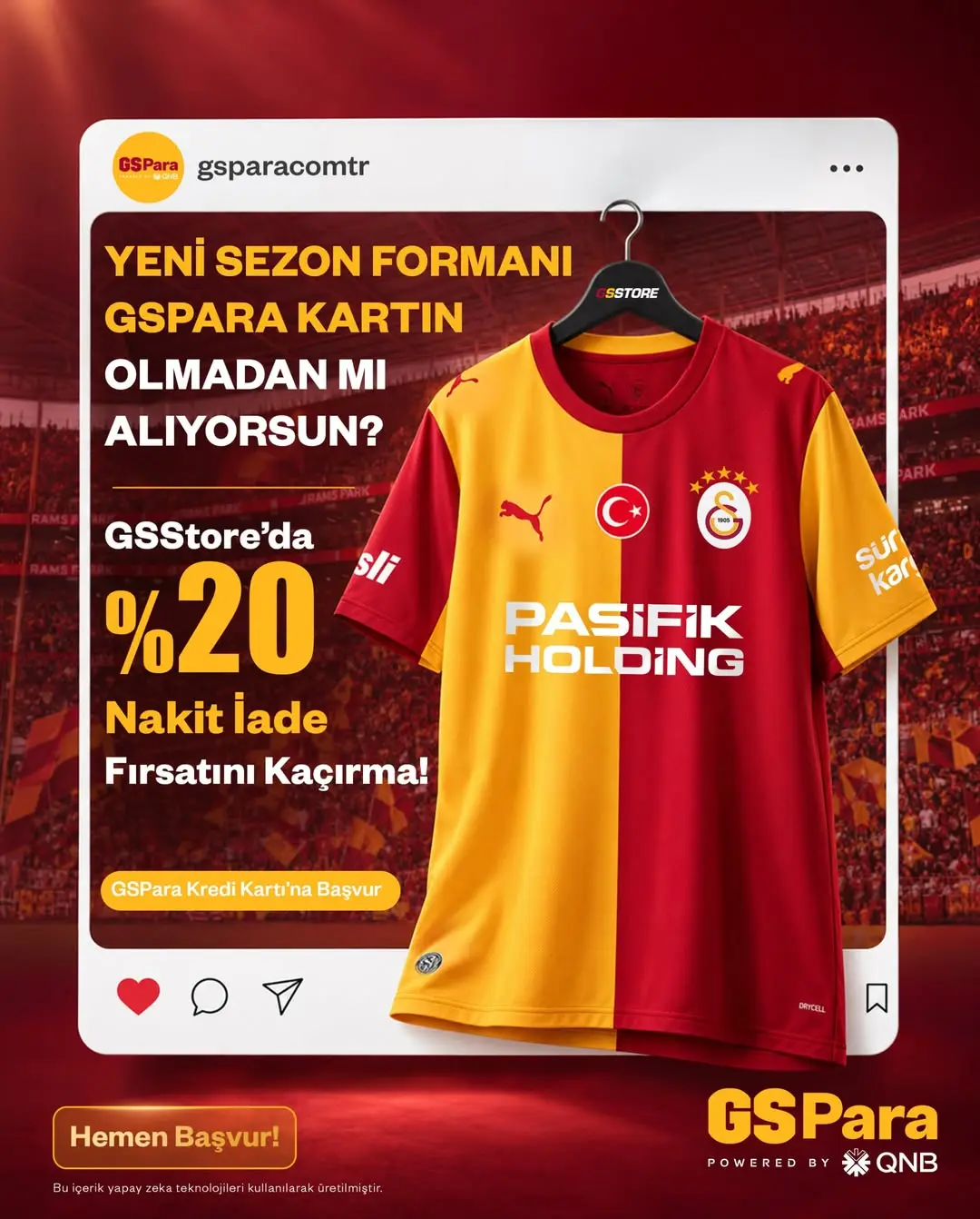 Galatasaray Forma Kampanyasıyla Tribünler Coşuyor