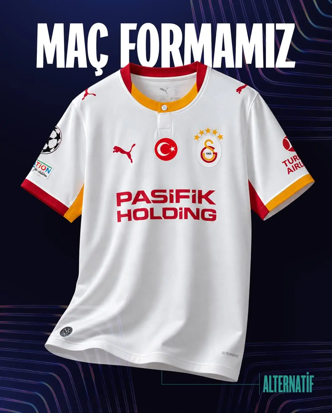 Galatasaray, Lille Maçı İçin Alternatif Formayla Sahaya Çıkacak