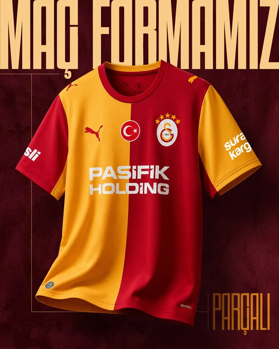 Galatasaray Spor Kulübü, Kocaelispor Maçına Parçalı Forma ile Çıkacak