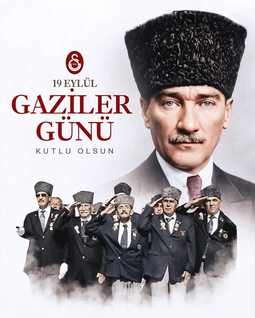 Gaziler Günü'nde Atatürk ve Kahramanlar Unutulmadı