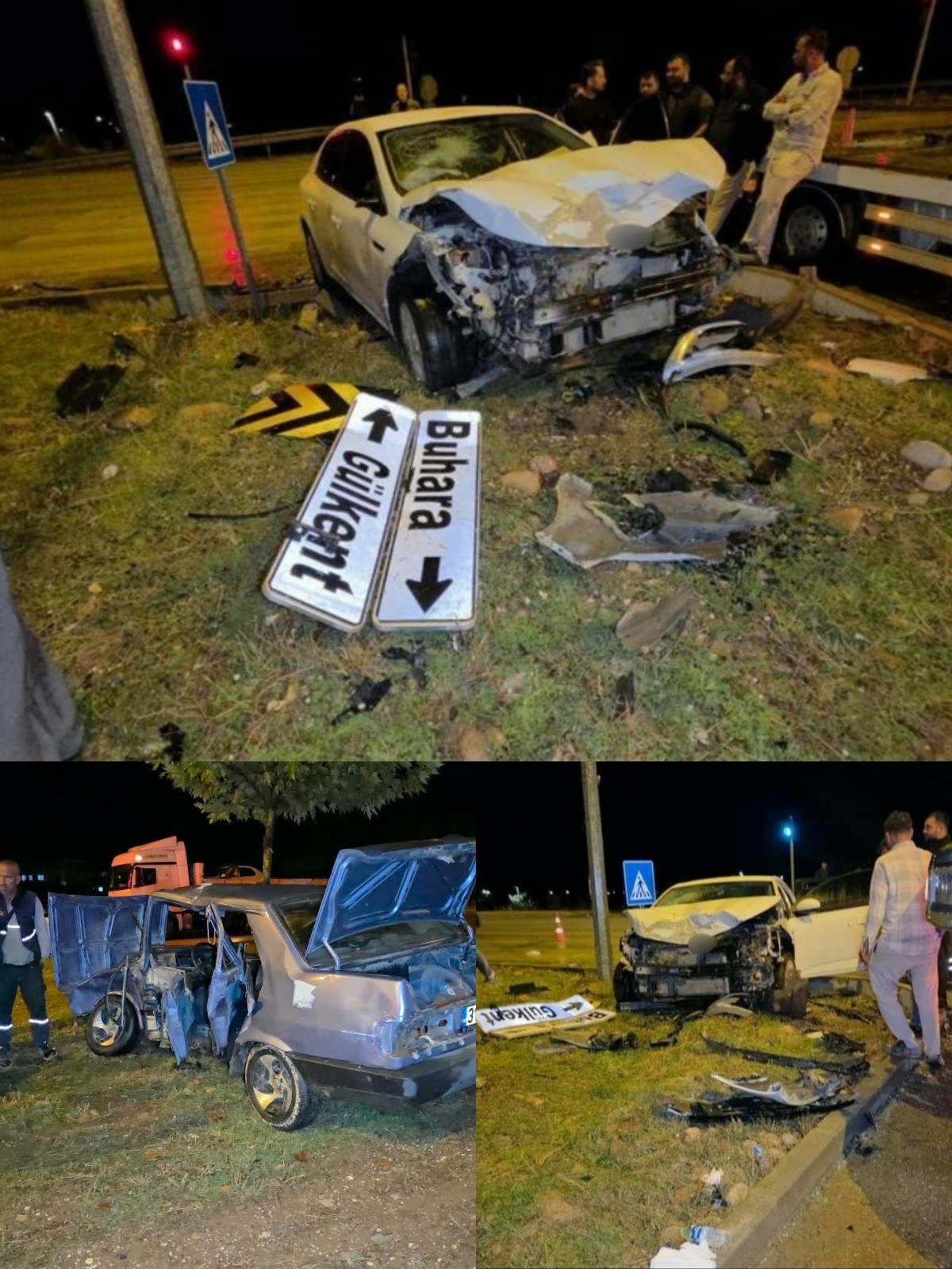 Hatay'da İki Otomobil Çarpıştı: 4 Kişi Yaralandı