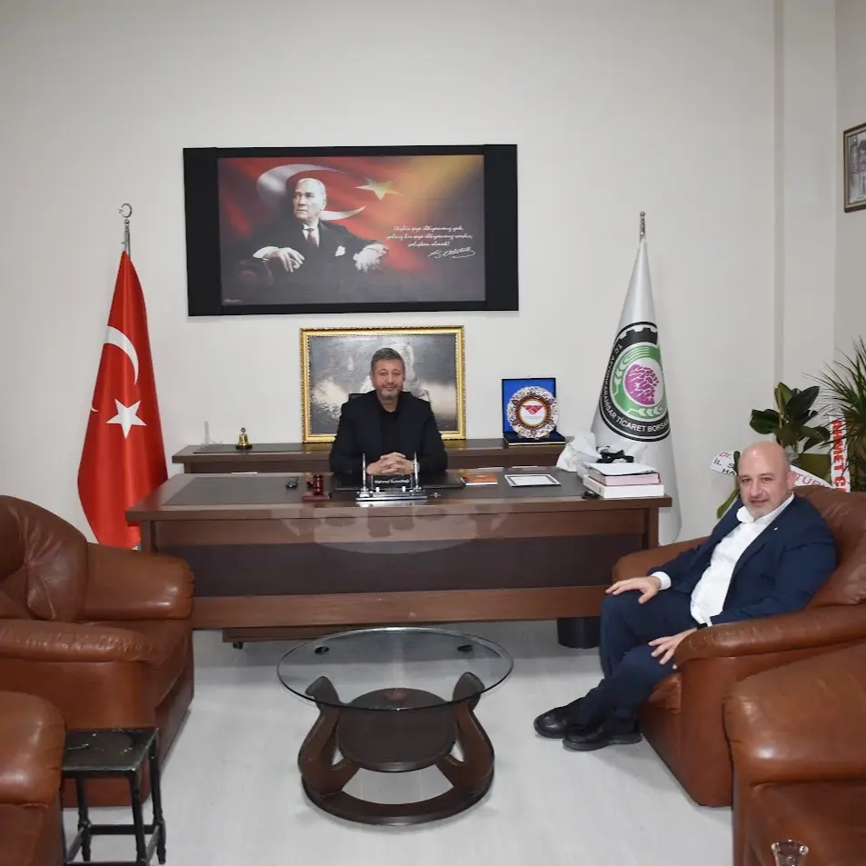 Hüseyin Sezen'den Mehmet Kumartaşlı'ya Hayırlı Olsun Ziyareti