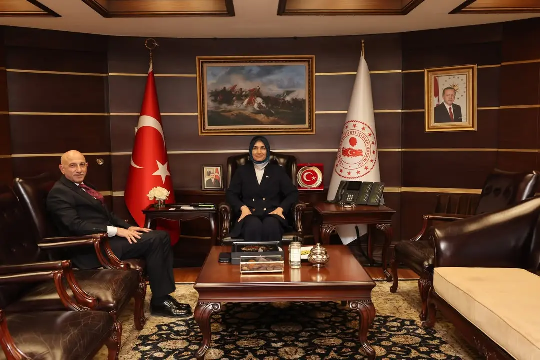 İçişleri Bakan Yardımcısı Kübra Güran Yiğitbaşı, Ankara İl Emniyet Müdürü Maksut Yüksek ile Bir Araya Geldi