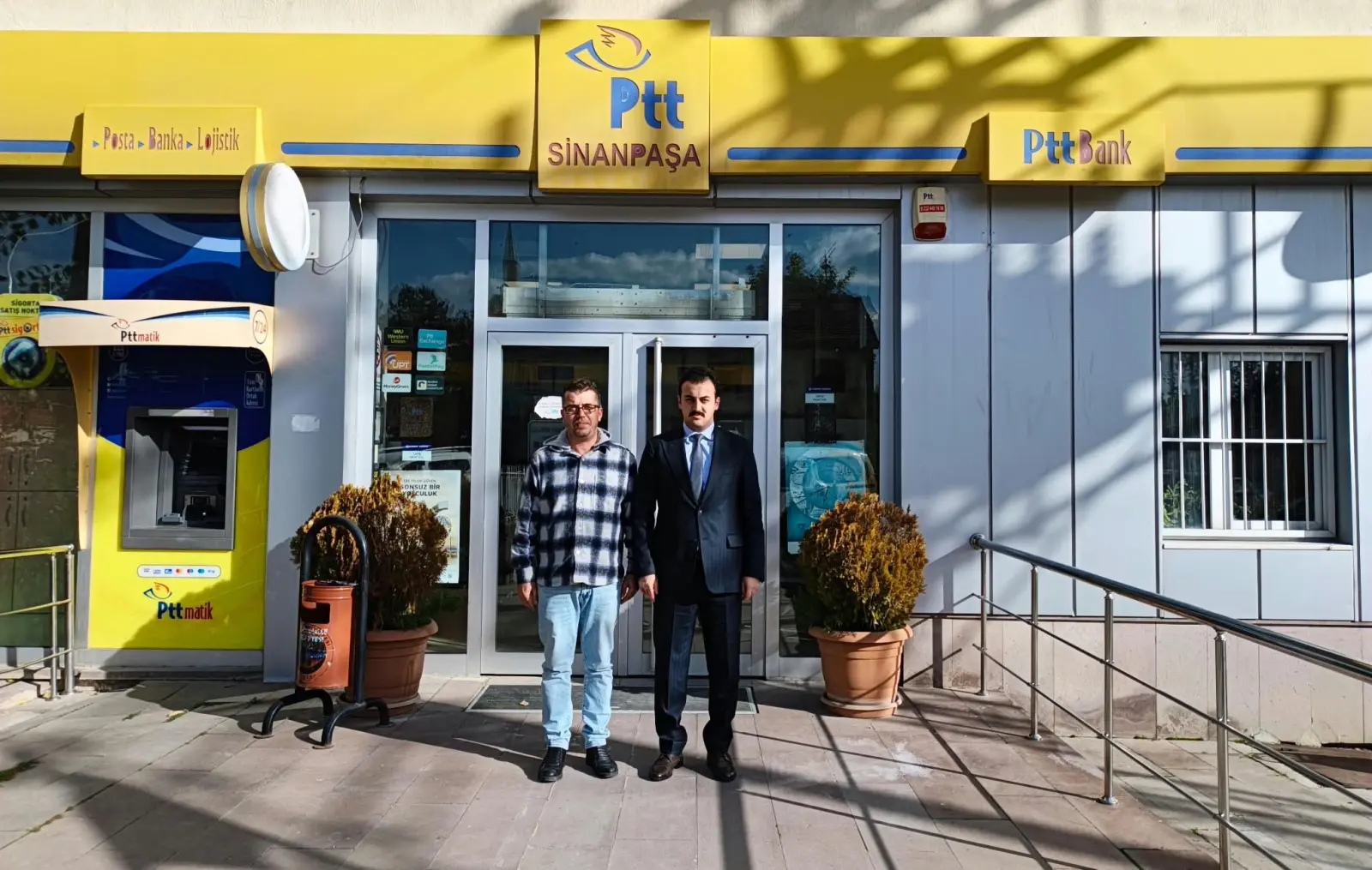 Kaymakam Bünyamin Miroğlu'ndan PTT Ziyareti