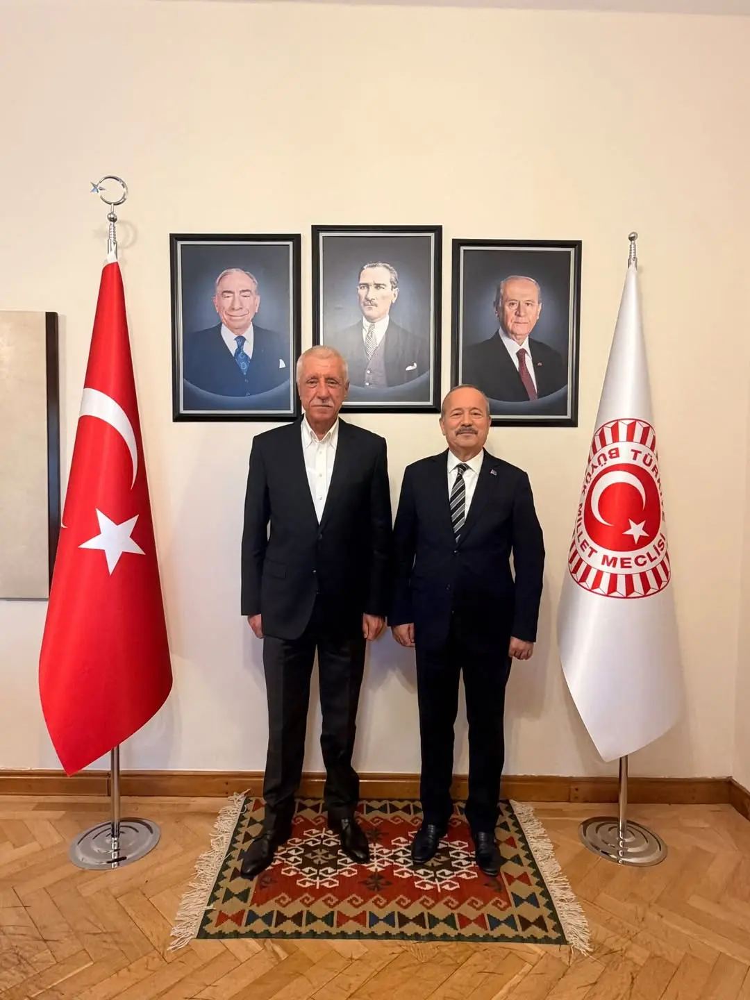 MHP 23. Dönem Kırşehir Milletvekili Metin Çobanoğlu'ndan TBMM İdare Amirliği'ne Ziyaret