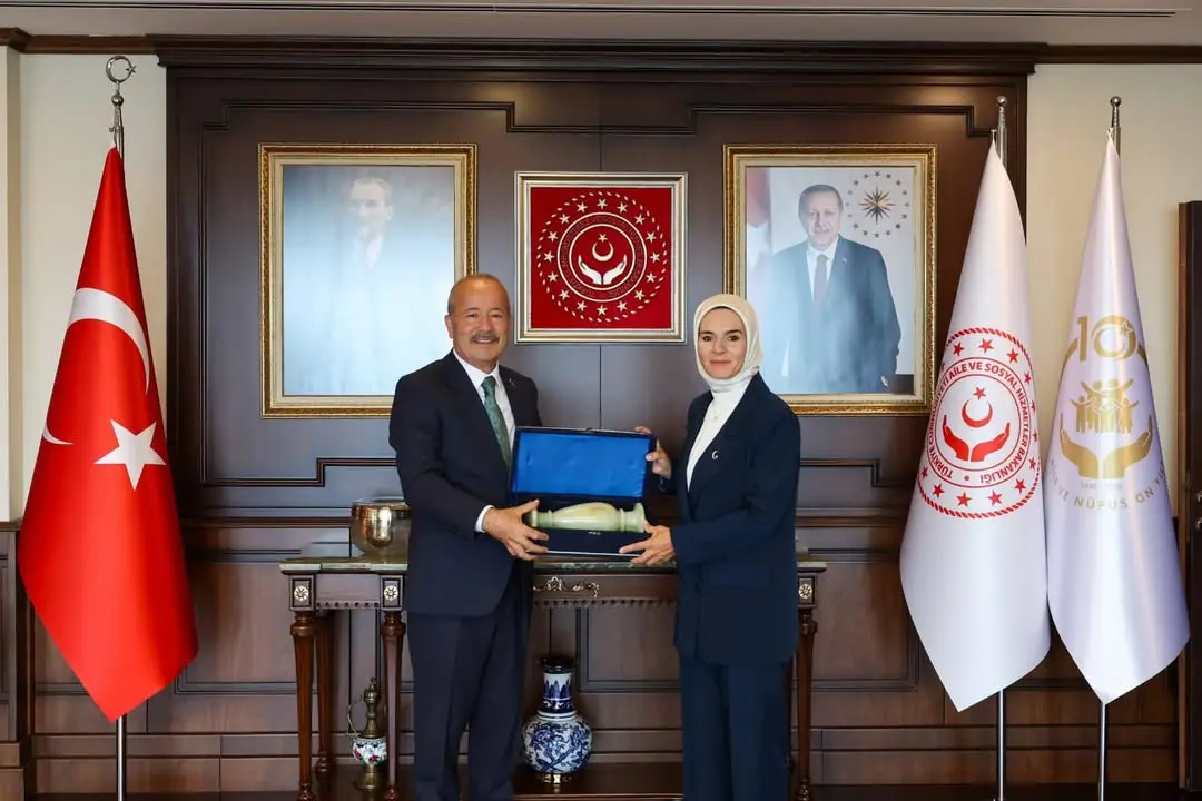 Mhp Afyonkarahisar Milletvekili Mehmet Taytak, Mahinur Özdemir Göktaş'ı Ziyaret Etti