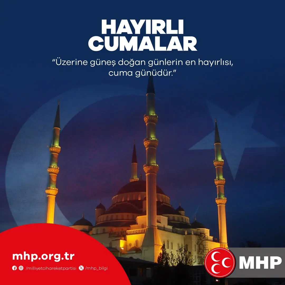 Mhp Afyonkarahisar Milletvekili Mehmet Taytak'tan Hayırlı Cumalar Mesajı