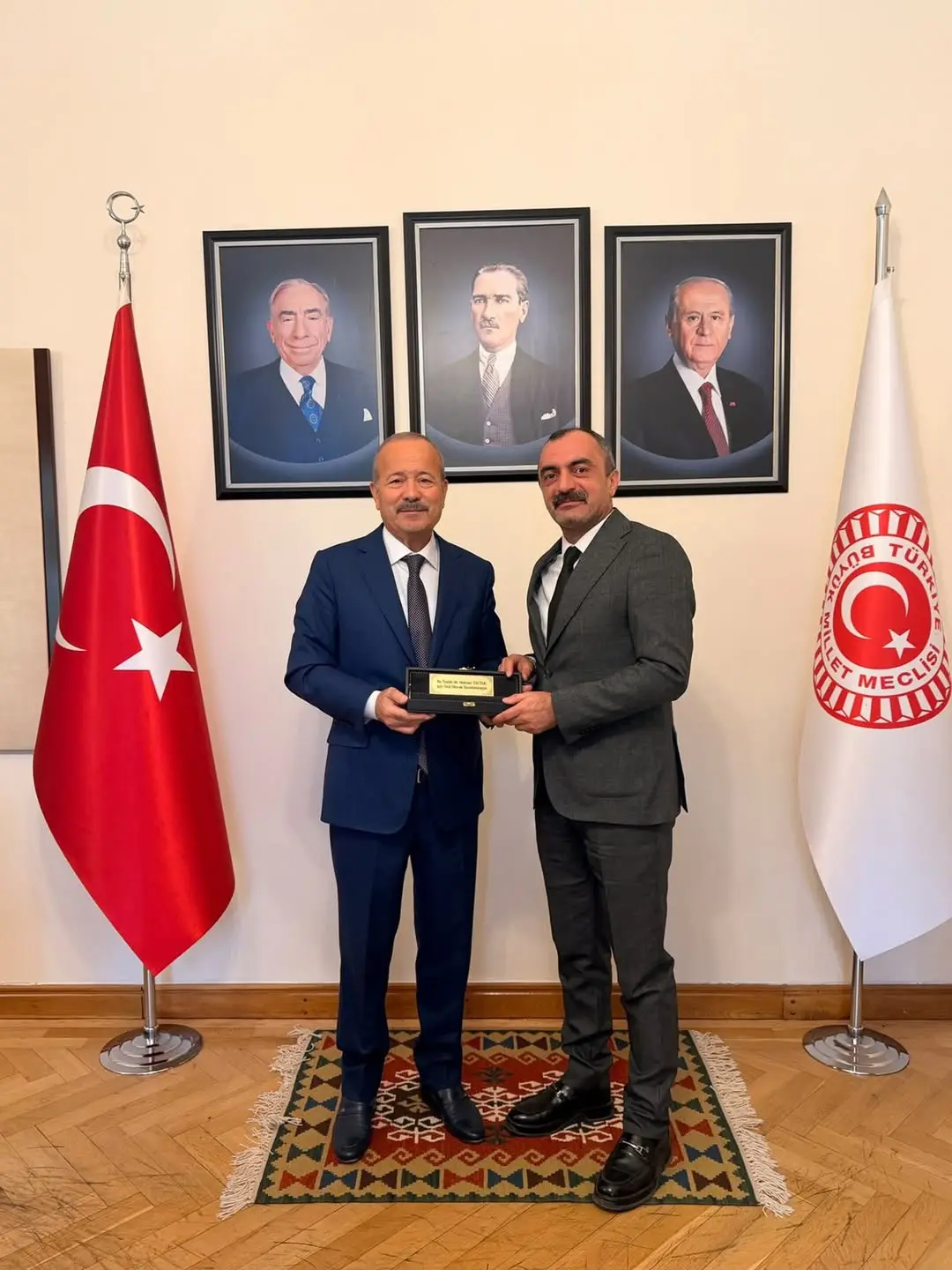 Mhp Afyonkarahisar Milletvekili Mehmet Taytak'tan Keçiören Zabıta Müdürü Mahmut Kaya'ya Teşekkür