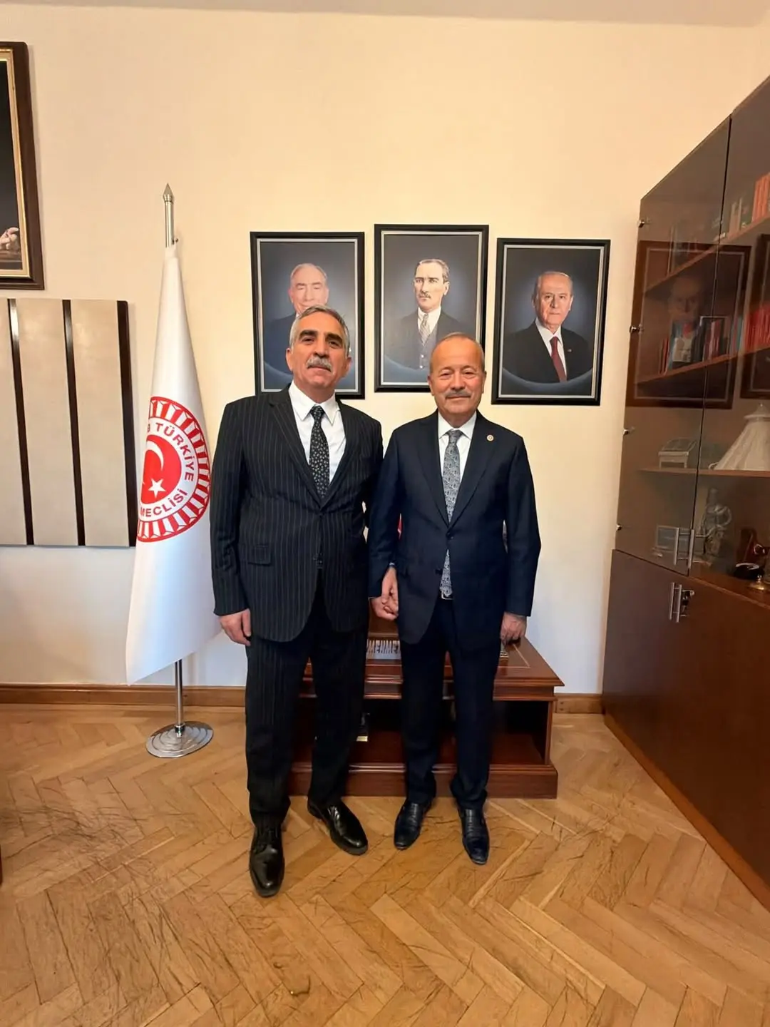 Mhp Afyonkarahisar Milletvekili Mehmet Taytak TBMM'de Eyyup Yıldız'ı Ağırladı