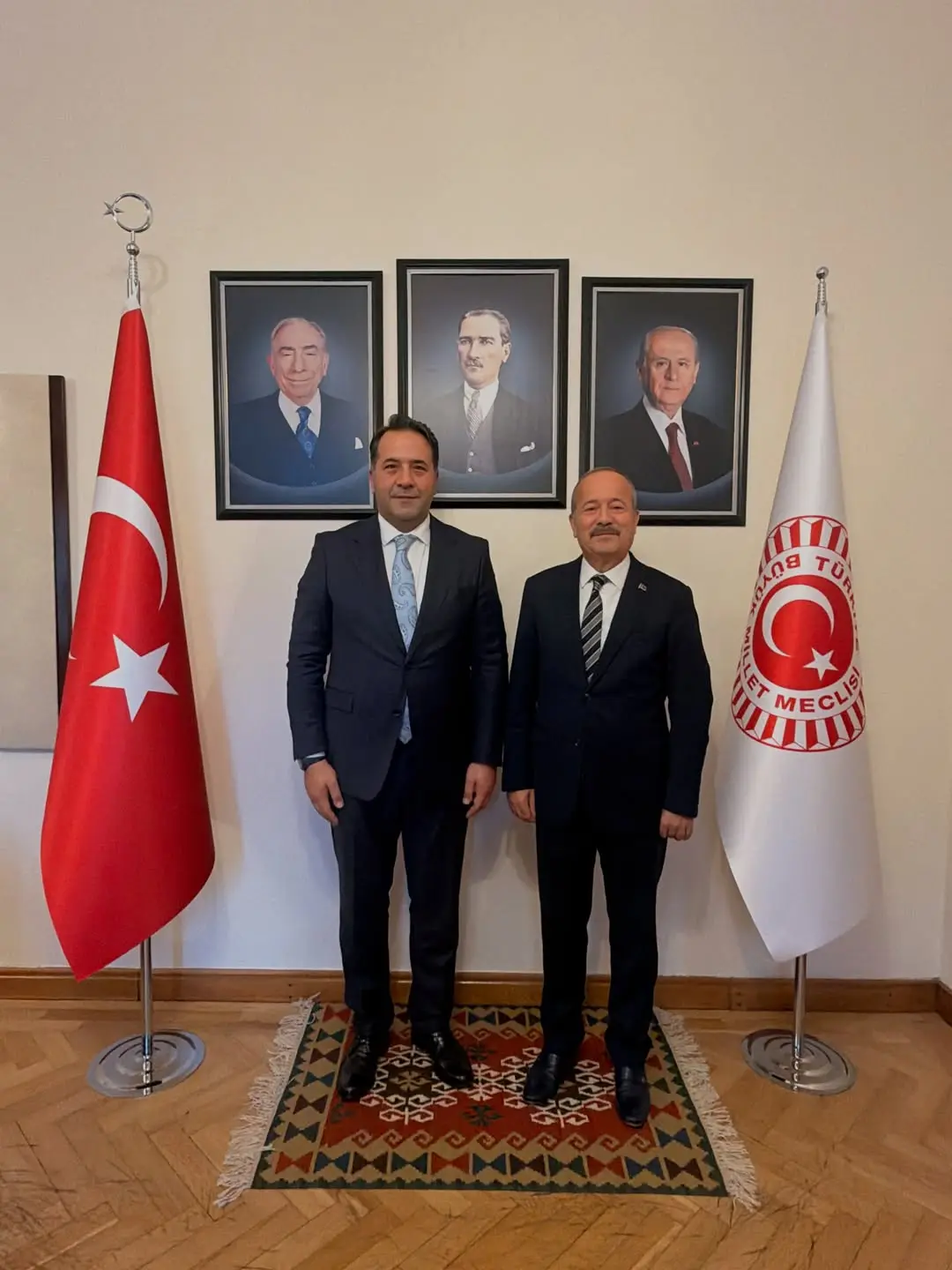 MHP Milletvekili Mehmet Taytak, TBMM İdare Amirliği Görevlilerini Ziyaret Etti