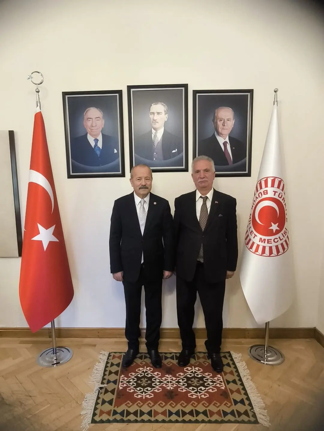 MHP MYK Üyesi Davut Haskırış'tan TBMM İdare Amirliği Ziyareti